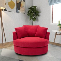 Oversized 2024 red chair